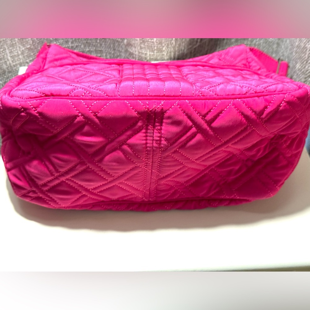 Vera Bradley Fuschia Pink Carryall Crossbody - Picture 3 of 7